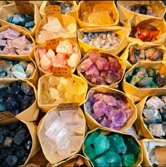 Unpolished Crystal Cluster - Premium Quality Mineral for Meditation & Feng Shui Decor